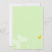 Spring Green Sweet 60. Geburtstagsparty Einladung (Rückseite)