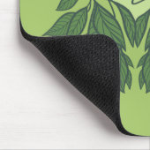 Spring Green Verlasse ästhetische Typografie Mousepad (Ecke)