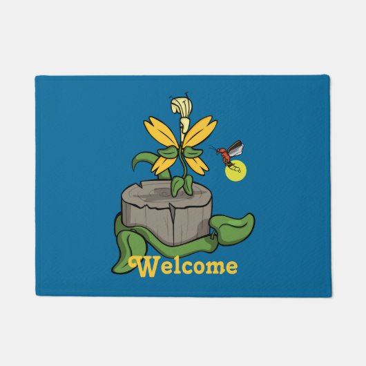 Spring Greet Summer Doormat Fußmatte (Vorderseite)
