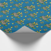 Spring Greet Summer Wrapping Paper Geschenkpapier (Ecke)