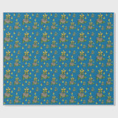 Spring Greet Summer Wrapping Paper Geschenkpapier (Flach)