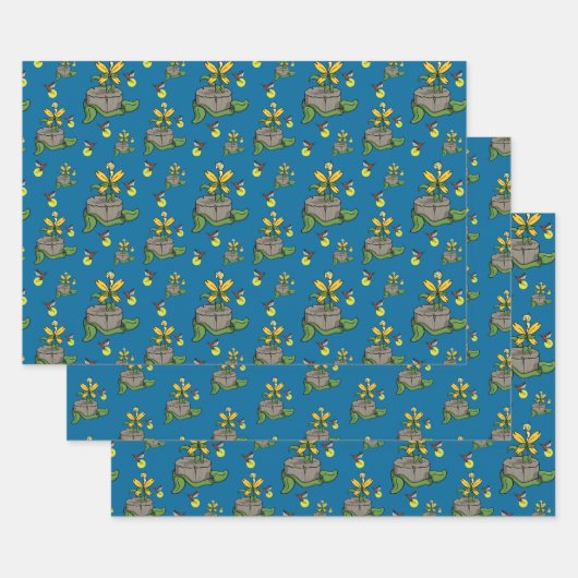 Spring Greet Summer Wrapping Paper Set Geschenkpapier Set (Set)
