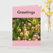 Spring Greetings Favorites Karte (Gelbe Blume)