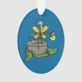 Spring Greets Summer Acrylic Ornament (Rückseite)