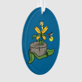 Spring Greets Summer Acrylic Ornament (Vorderseite)