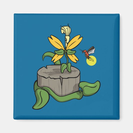 Spring Greets Summer Magnet (Vorne)