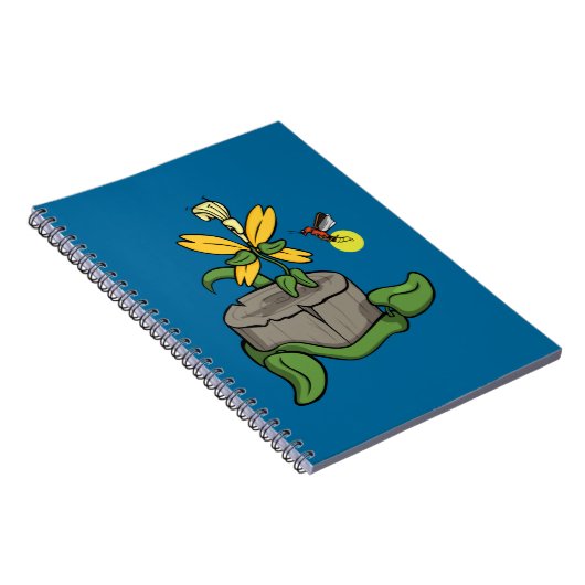 Spring Greets Summer Notebook Notizblock (Rechte Seite)