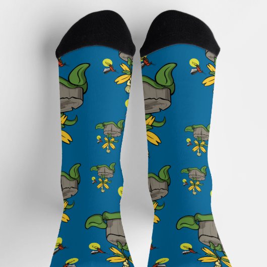 Spring Greets Summer Socken (Oben)