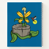 Spring Greets Summer Spiral Notebook Notizblock (Rückseite)