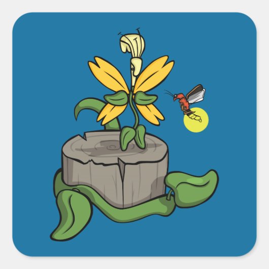 Spring Greets Summer Sticker (Vorderseite)