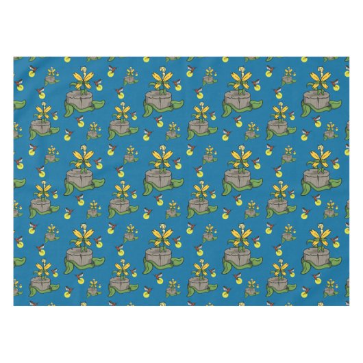 Spring Greets Summer Tablecloth Tischdecke (Vorderseite (Horizontal))