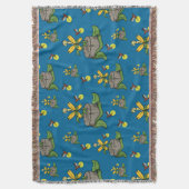 Spring Greets Summer Throw Blanket Decke (Vorderseite Vertikal)