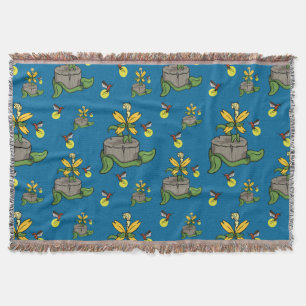 Spring Greets Summer Throw Blanket Decke