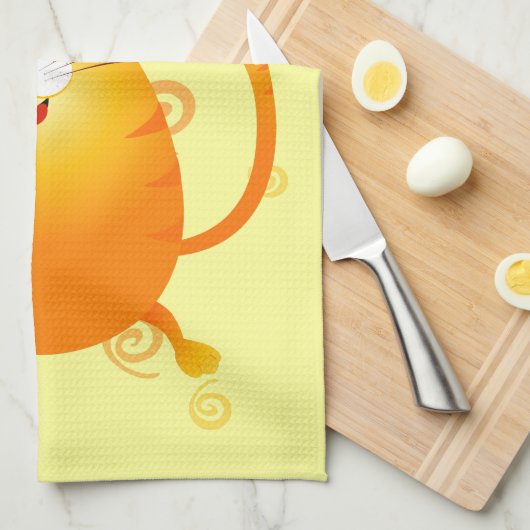 Spring! Handtuch (Viertel Falte)