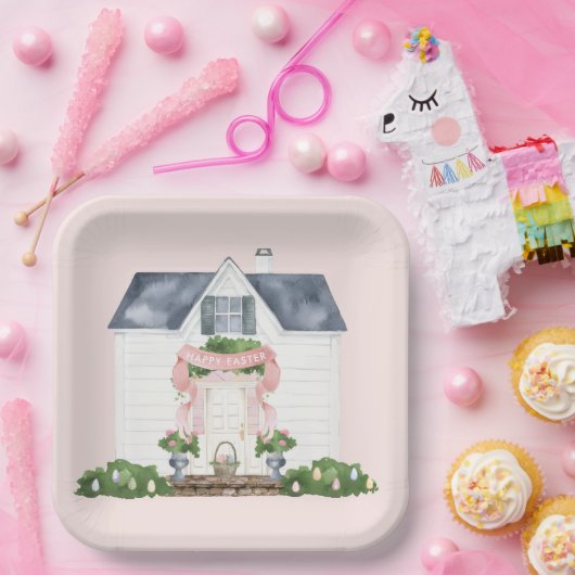 Spring | Happy Easter | House Pappteller (Party)