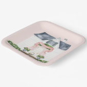 Spring | Happy Easter | House Pappteller (Gewinkelt)