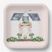 Spring | Happy Easter | House Pappteller (Vorderseite)