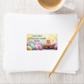 Spring has Sprung Labels: Personalisieren Sie Oste Adressaufkleber (Insitu)