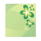 Spring hat Notepad Notizblock (Vorderseite)