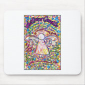 Spring Hearts Angel Mousepad (Vorne)