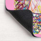 Spring Hearts Angel Mousepad (Ecke)
