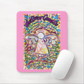 Spring Hearts Angel Mousepad (Mit Mouse)