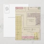 Spring Hill, Edgerton, Ocheltree, Gardner, Kansas Postkarte (Vorne/Hinten)