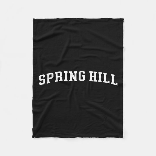 Spring Hill Fleecedecke (Vorderseite)