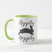 Spring Hippity Hoppity Bunny Tasse (Links)