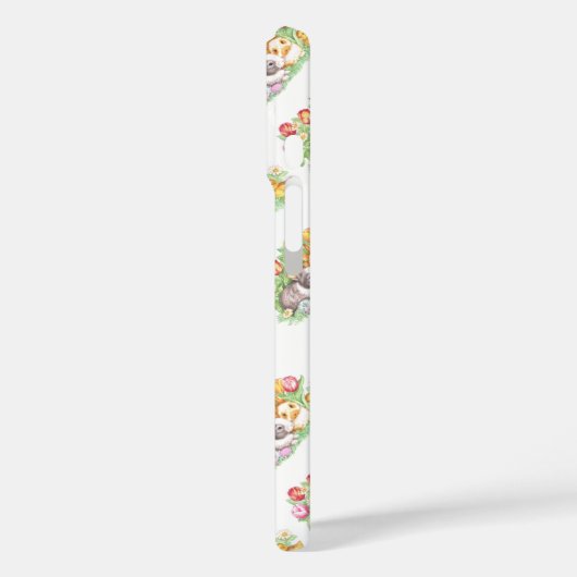 Spring Holiday Easter Bunny Case-Mate iPhone Hülle (Rückseite / Links)