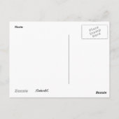 Spring Hosta Postkarte (Rückseite)