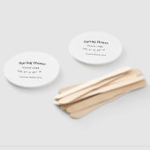 Spring house ets. Date year custom coordinates add Fächer (Non-assembled)