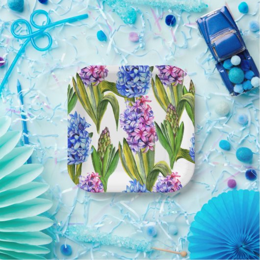 Spring Hyacinth Pappteller (Party)