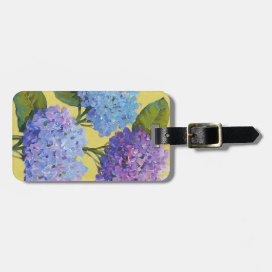 Spring Hydrangeas I Gepäckanhänger (Vorderseite horizontal)