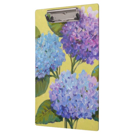 Spring Hydrangeas I Klemmbrett (Links)