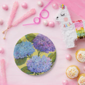 Spring Hydrangeas I Pappteller (Party)