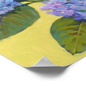 Spring Hydrangeas I Poster (Ecke)
