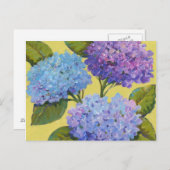 Spring Hydrangeas I Postkarte (Vorne/Hinten)