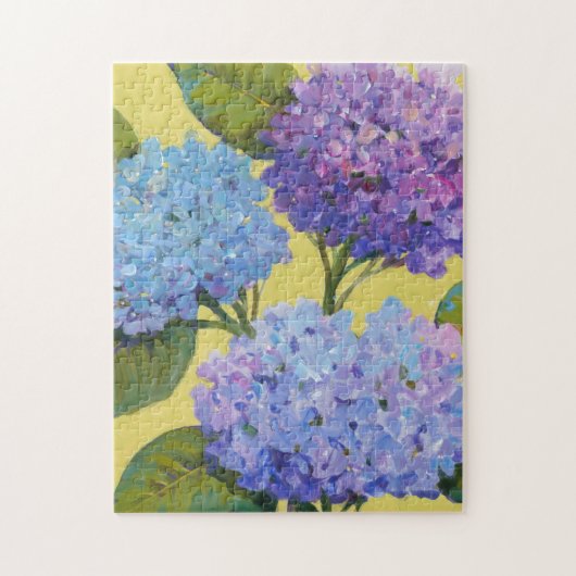 Spring Hydrangeas I Puzzle (Vertikal)
