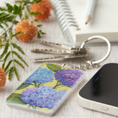 Spring Hydrangeas I Schlüsselanhänger (Vorderseite rechts)