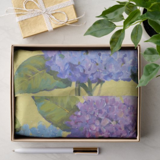 Spring Hydrangeas I Seidenpapier (Geschenk)