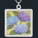 Spring Hydrangeas I Versilberte Kette<br><div class="desc">floral</div>