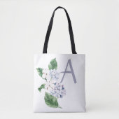 Spring HYRDANGEA mit Buchstaben anpassbar Tasche (Vorderseite)