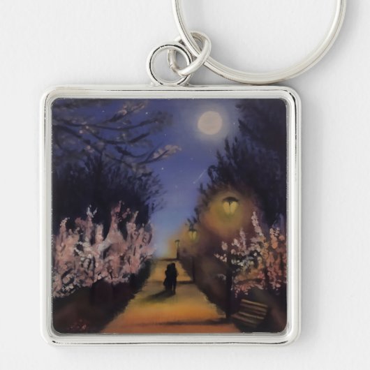 Spring Idyll Schlüsselanhänger (Vorne)