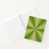 Spring Illusion Spirale Notebook Notizbuch (Innenseite)