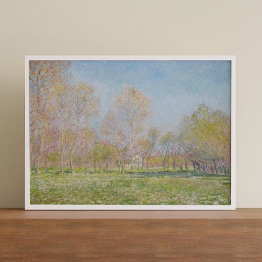 Spring in Giverny – Impressionist Landscape Art Poster