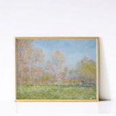 Spring in Giverny – Impressionist Landscape Art Poster