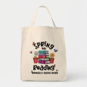 Spring in Reading Brenda K Davies Books Tragetasche (Vorne)