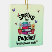 Spring in Reading Dustin Stevens Books Keramikornament (Rechts)