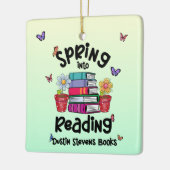 Spring in Reading Dustin Stevens Books Keramikornament (Links)